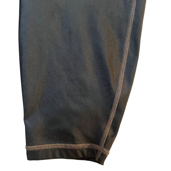 GapFit Womens Black Moto Leggings With Rouching Knees Size L - Picture 5 of 11